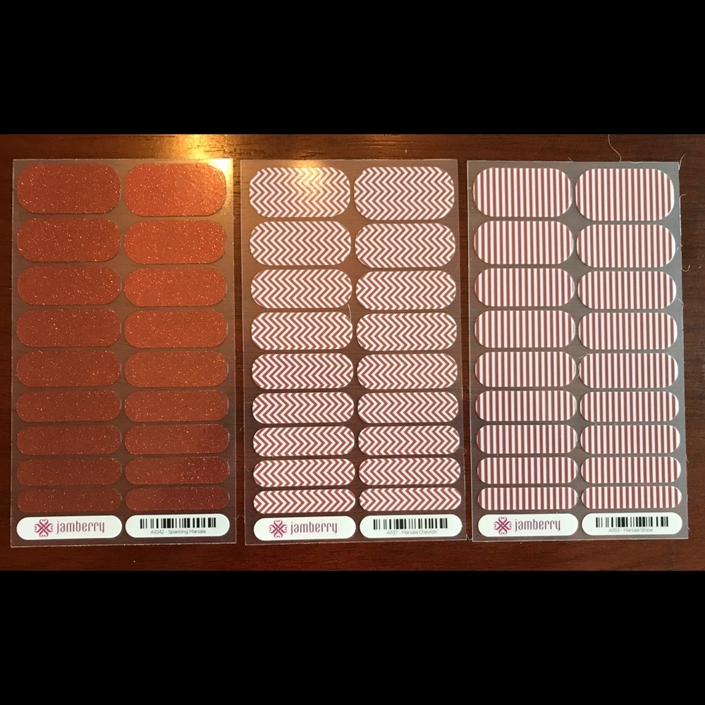 Jamberry Nail Wraps - 12 full sheets